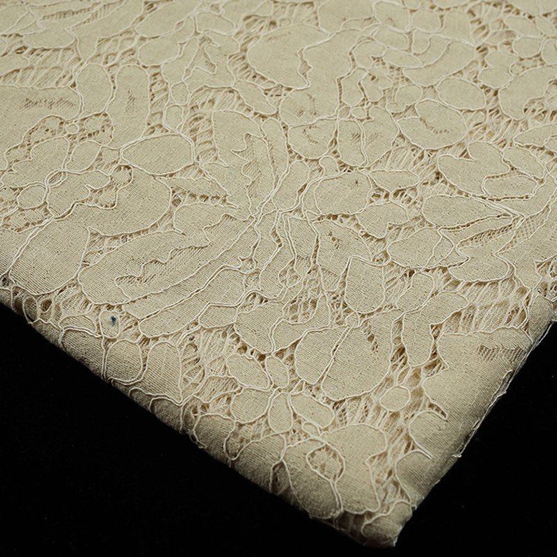 Eyelash Cutwork Lace Fabric for Women's Wear Wholesale Supplier 8